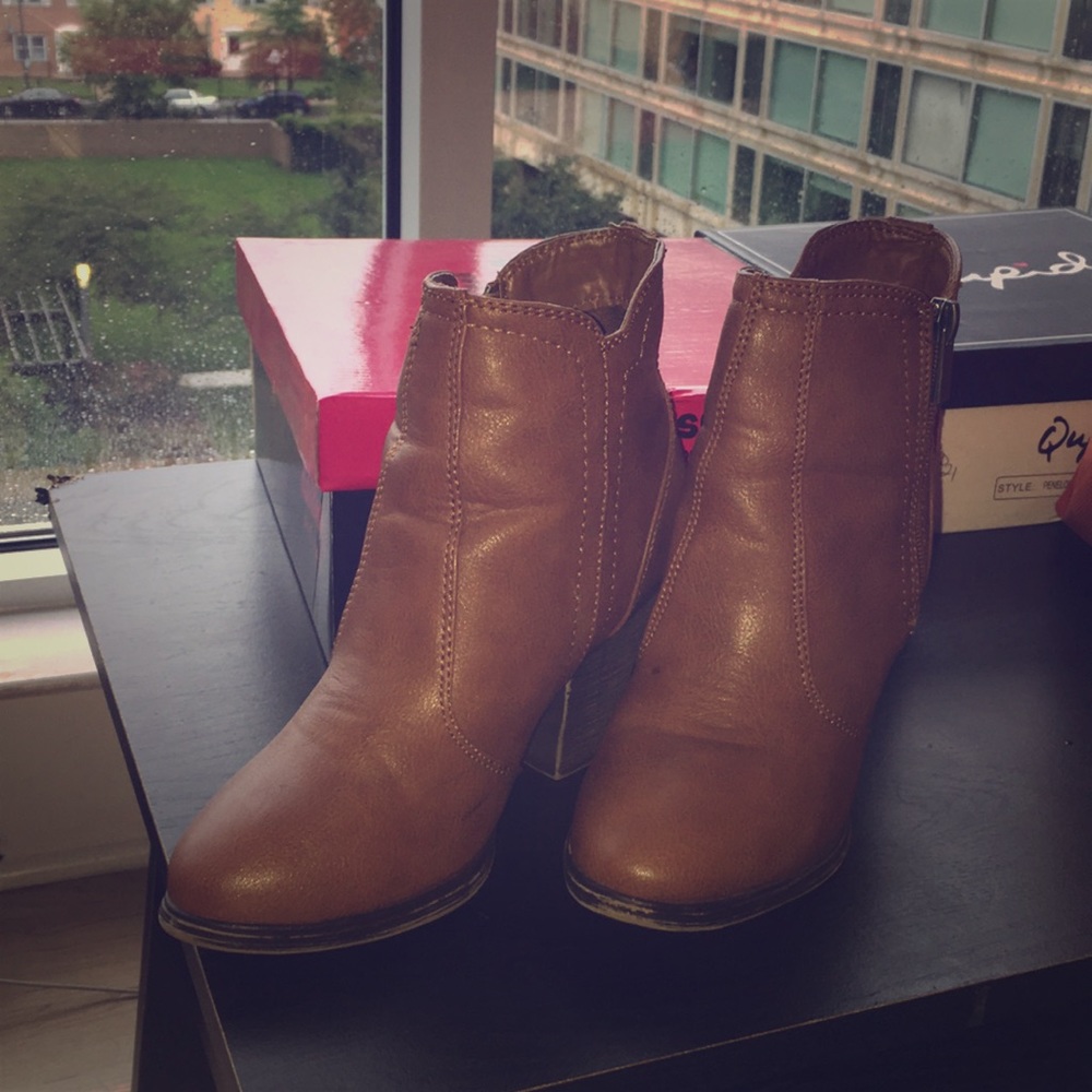 Brown Ankle Boots